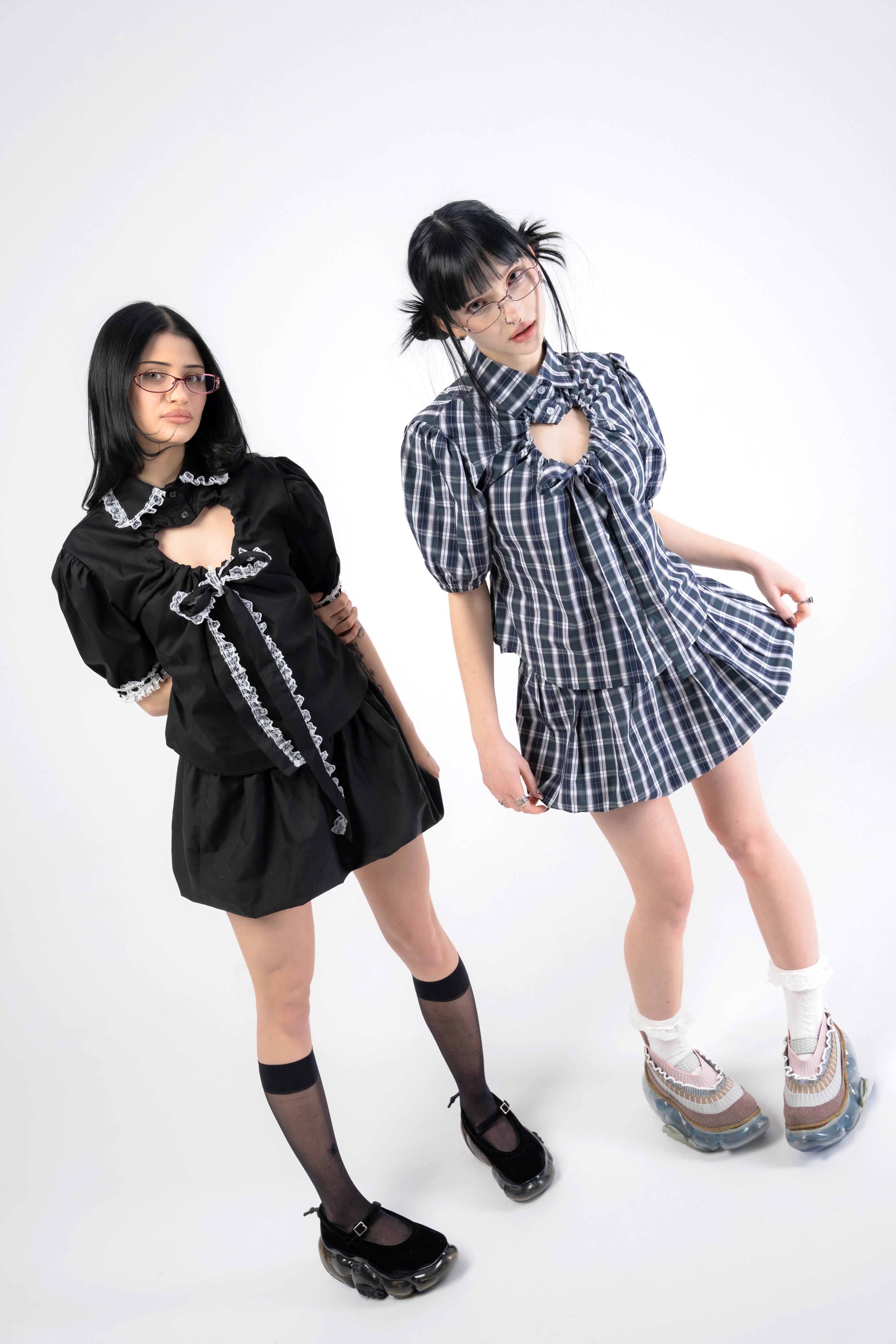 Satsuki black skirt